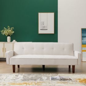 8170  Green Sofa Bed (Color: beige)